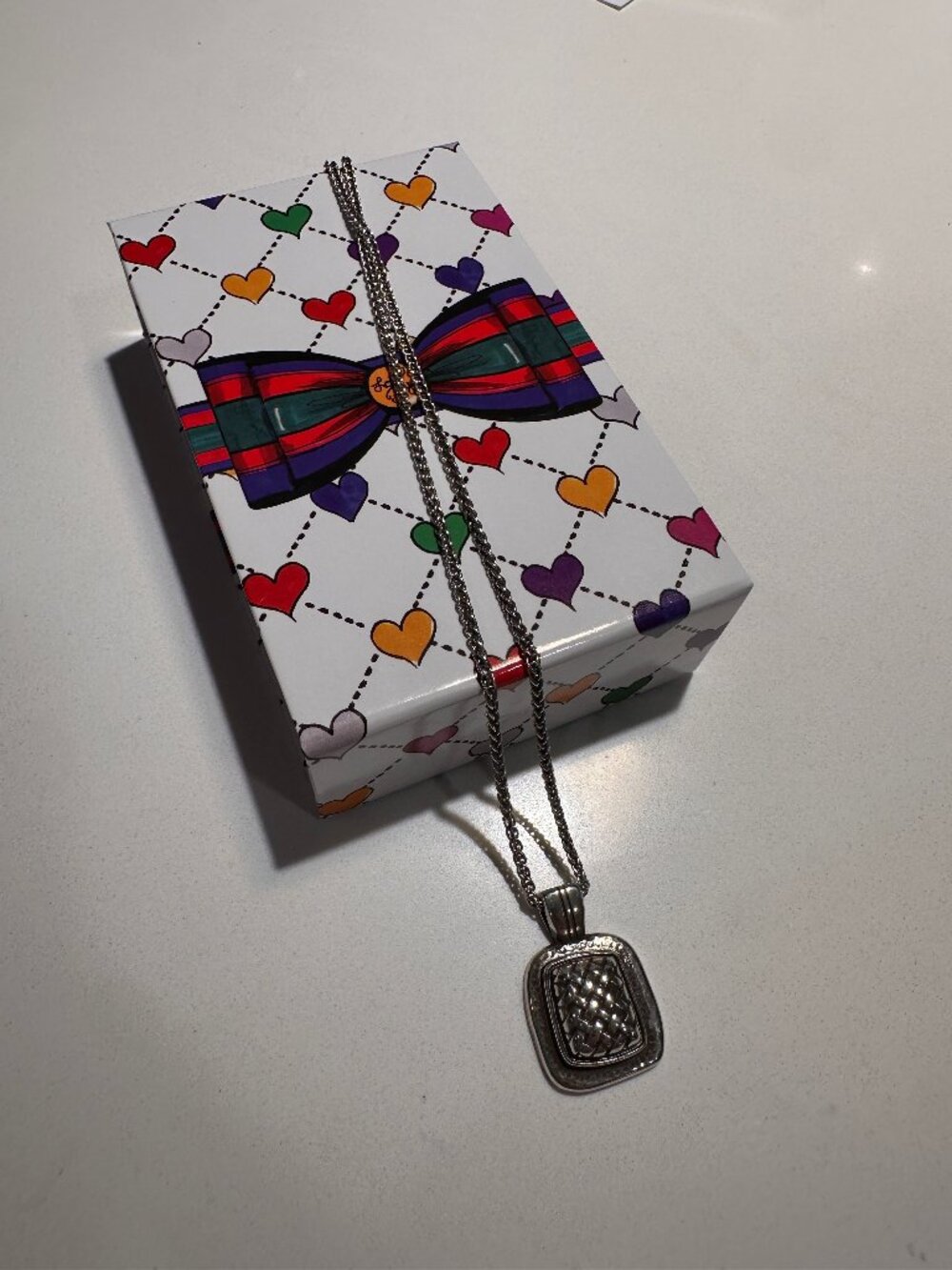 NEW Brighton Silver Pendant Necklace